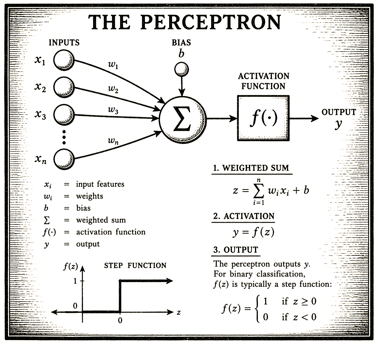 Frank Rosenblatt's neurel network